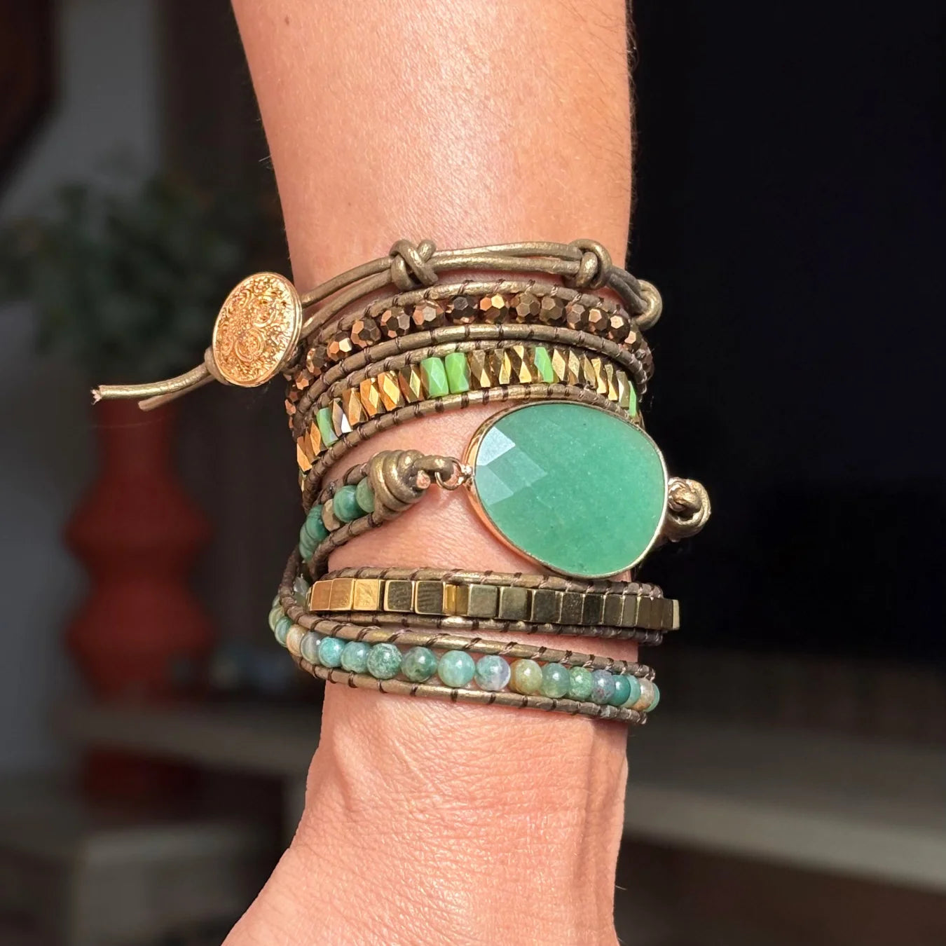 Pulseira Healing - Aventurina