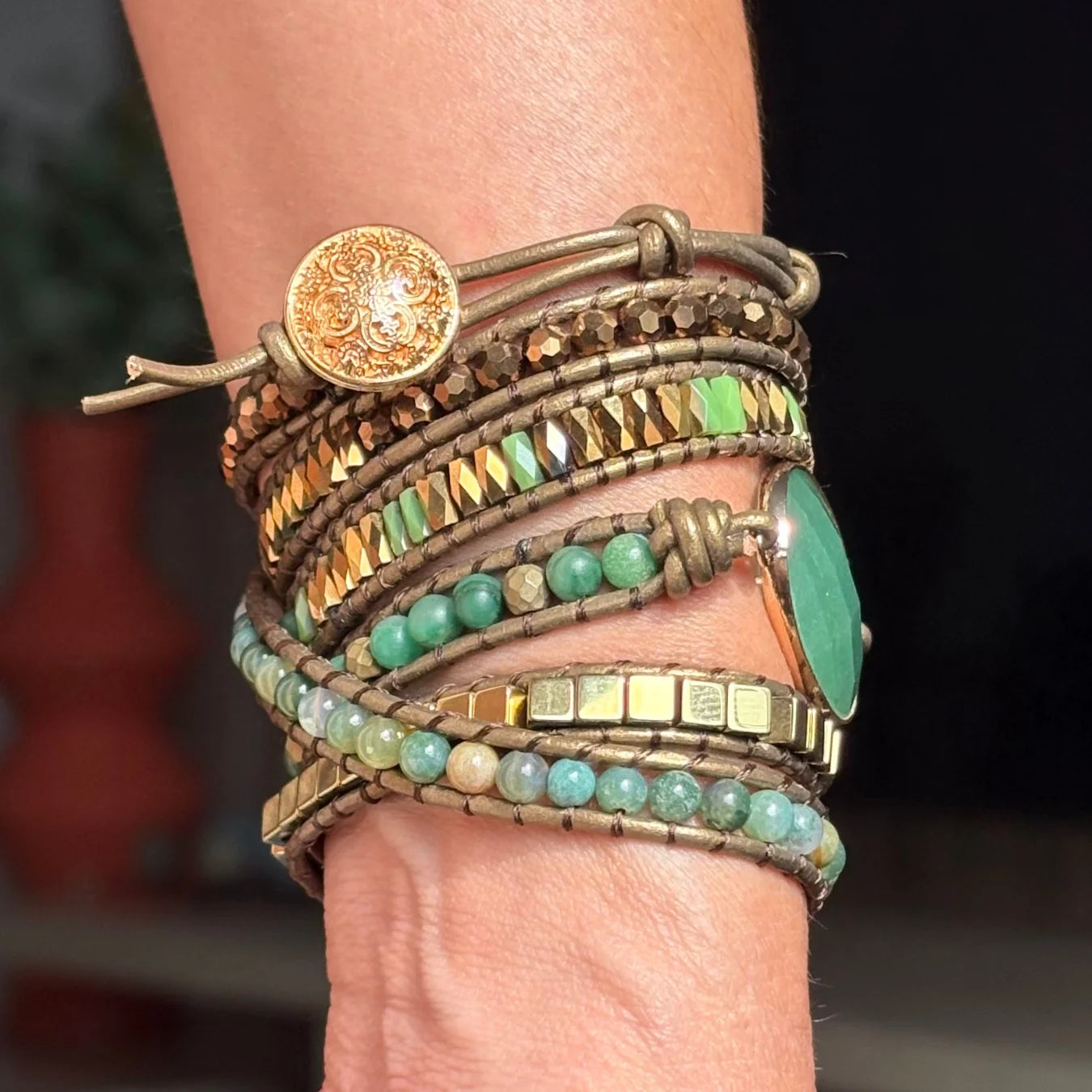 Pulseira Healing - Aventurina