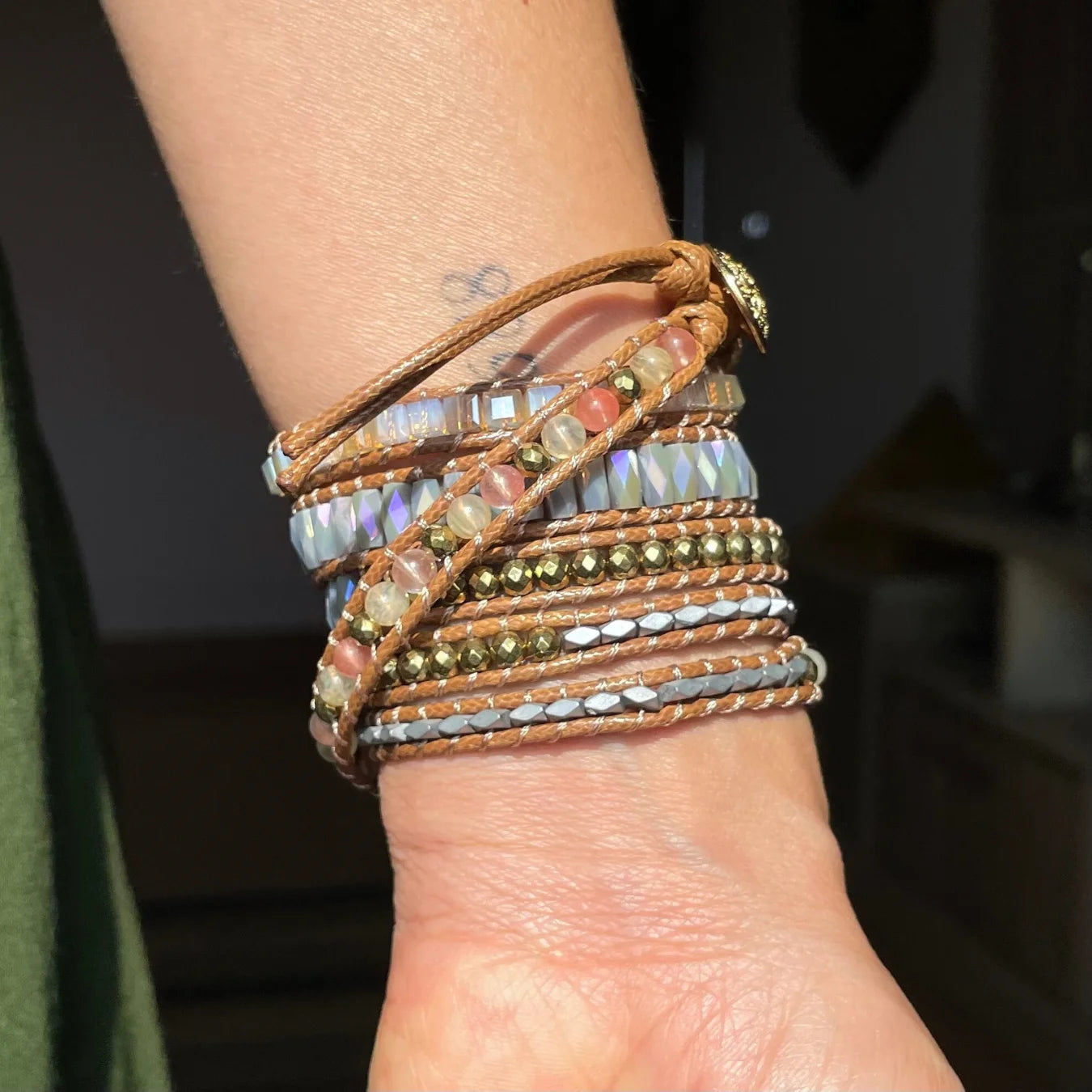 Pulseira Ísis - Labradorita