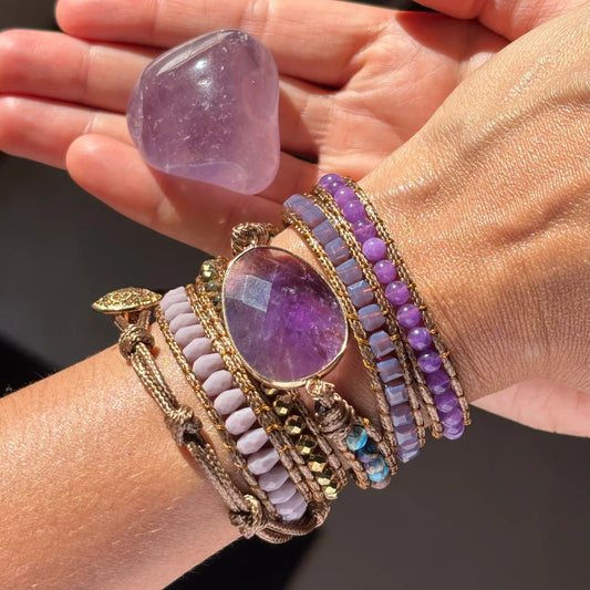 Pulseira Kosmos - Ametista