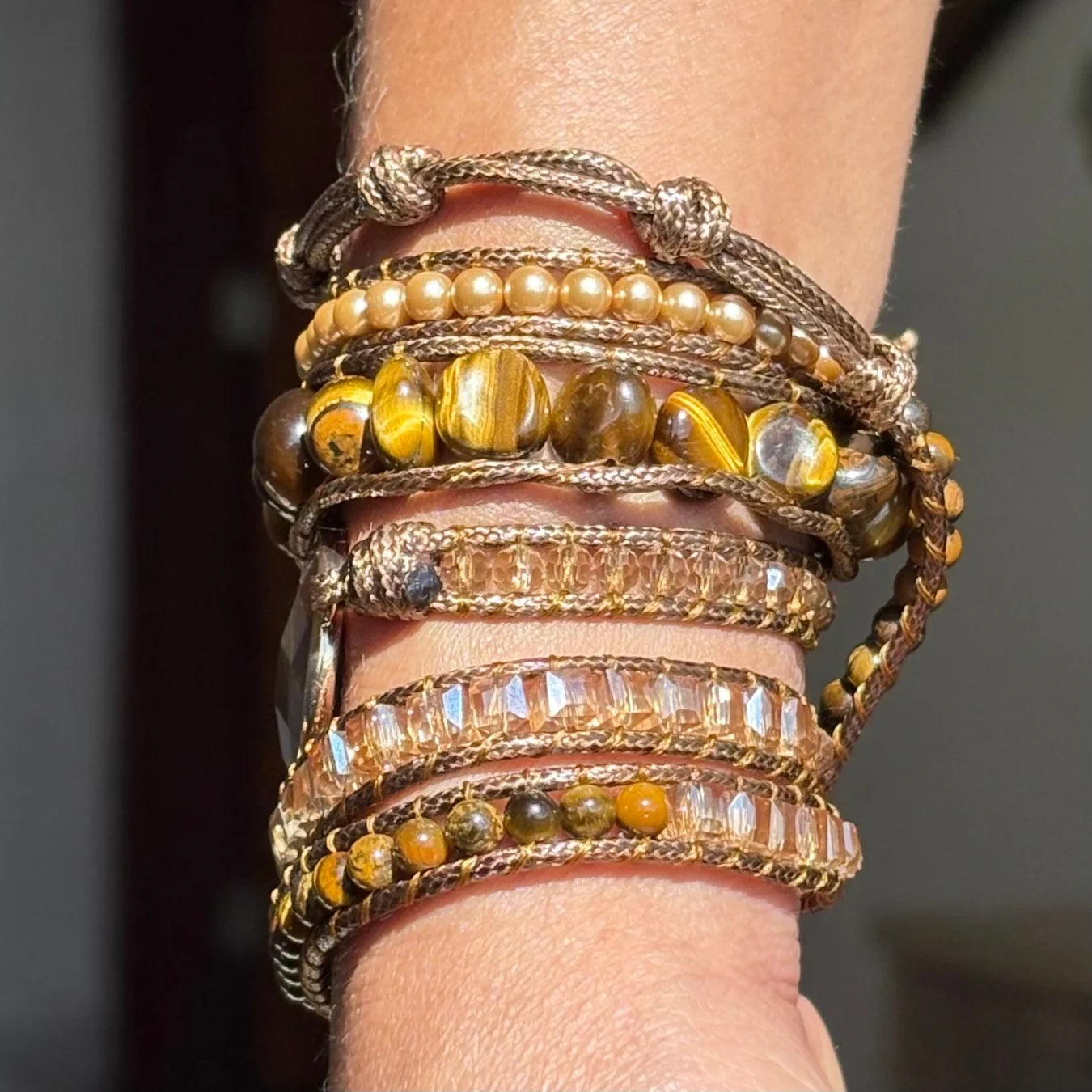 Pulseira Kosmos - Olho de Tigre