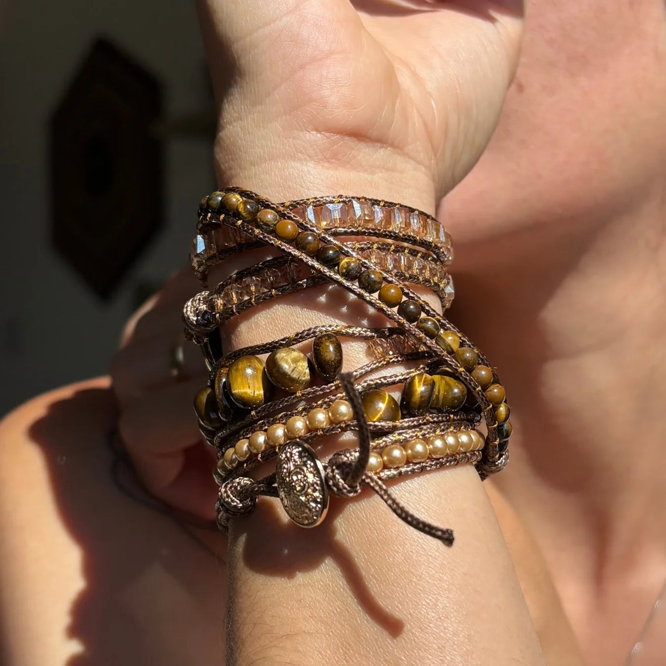 Pulseira Kosmos - Olho de Tigre