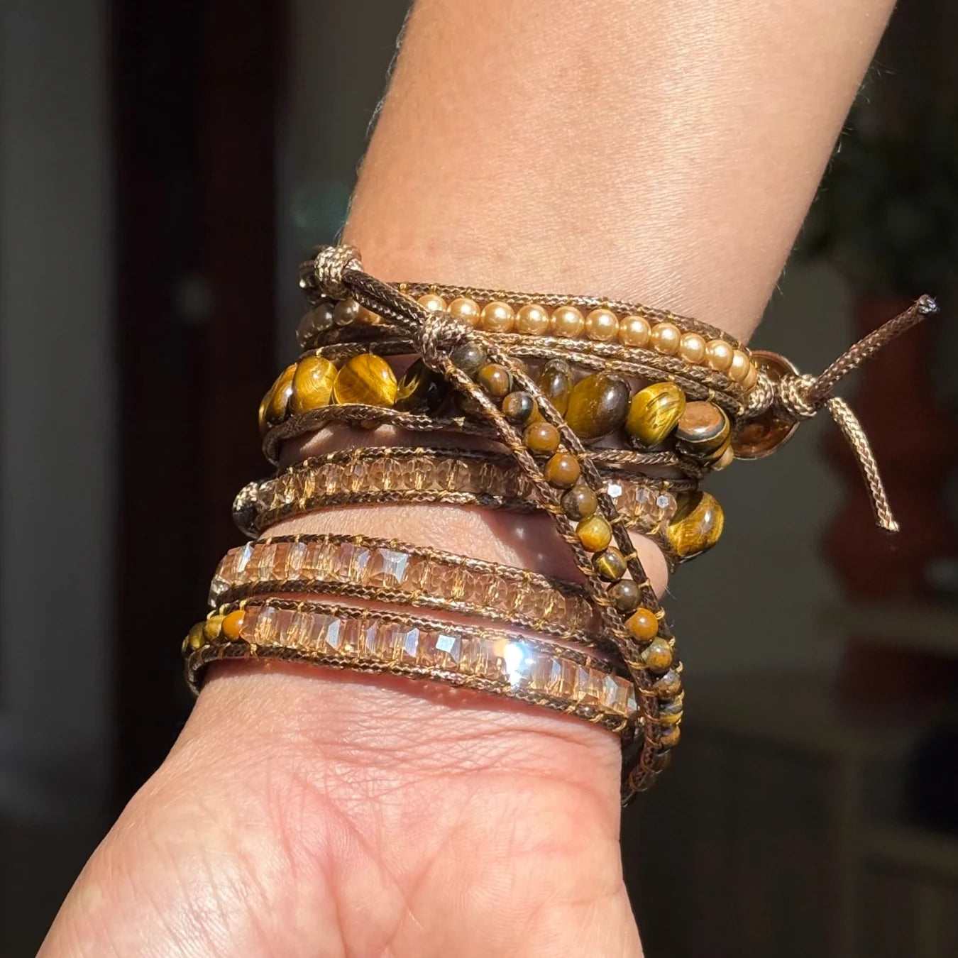 Pulseira Kosmos - Olho de Tigre