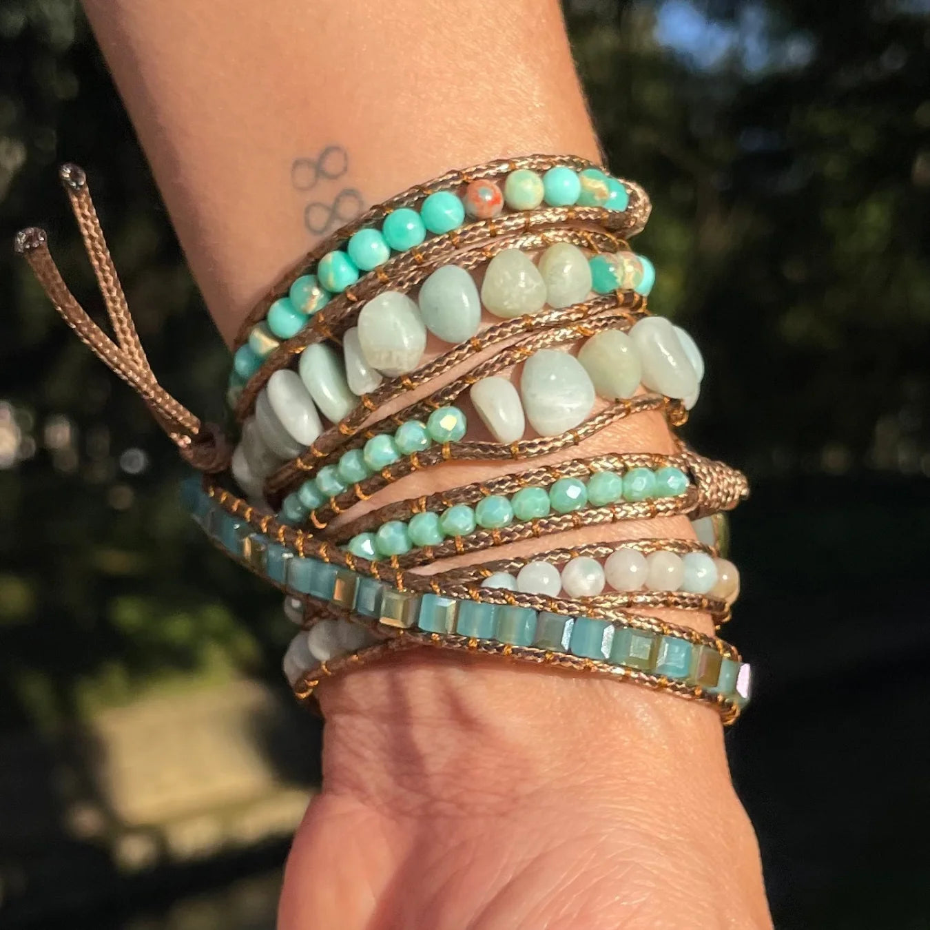 Pulseira Natural Soul - Amazonita