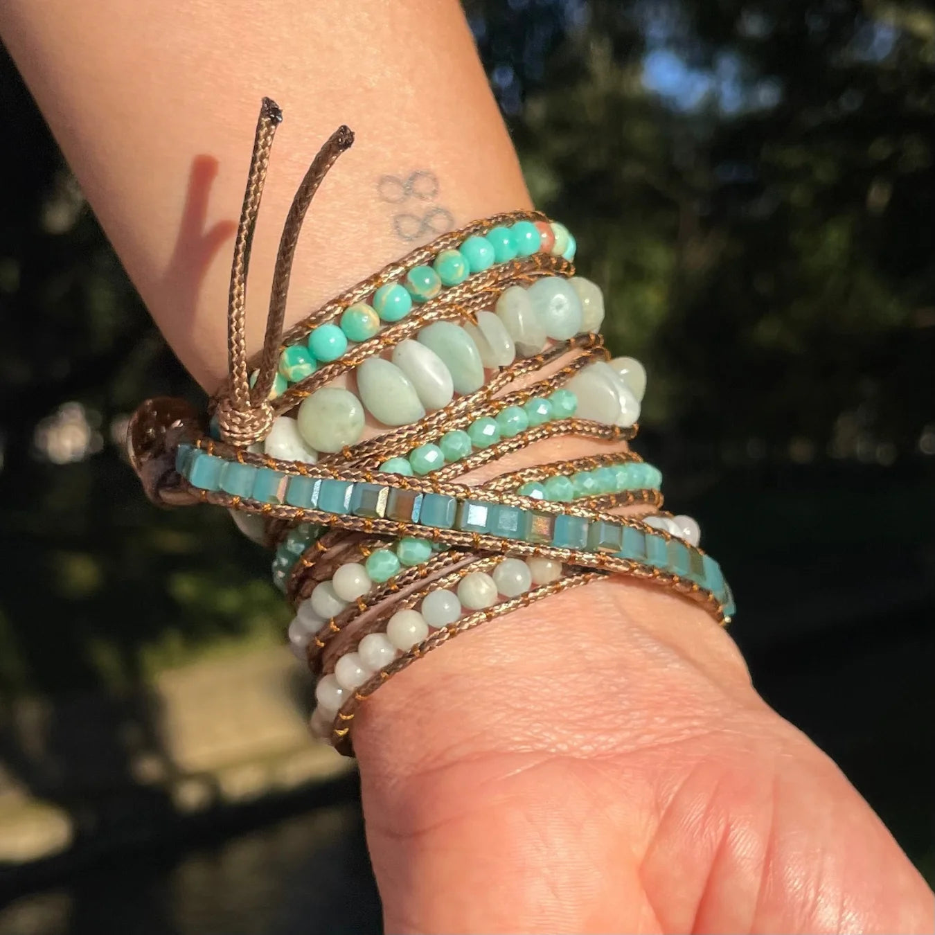 Pulseira Natural Soul - Amazonita