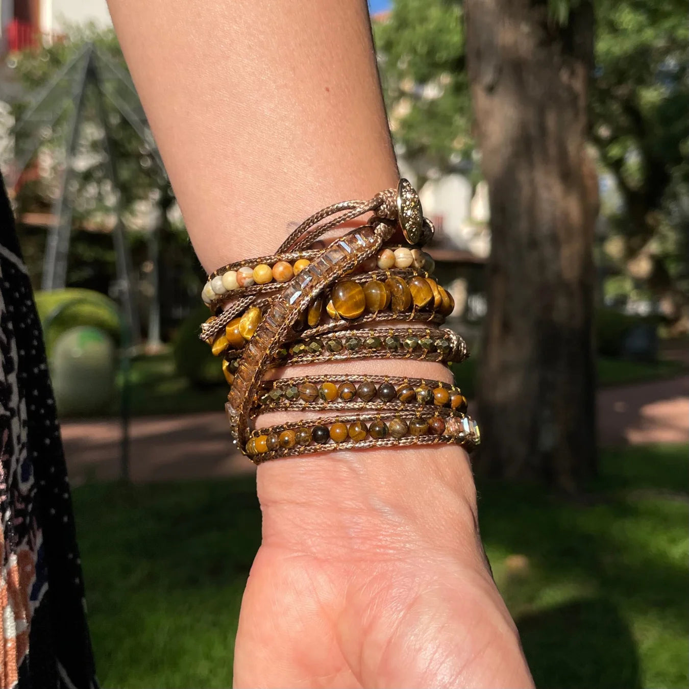 Pulseira Natural Soul - Olho de Tigre