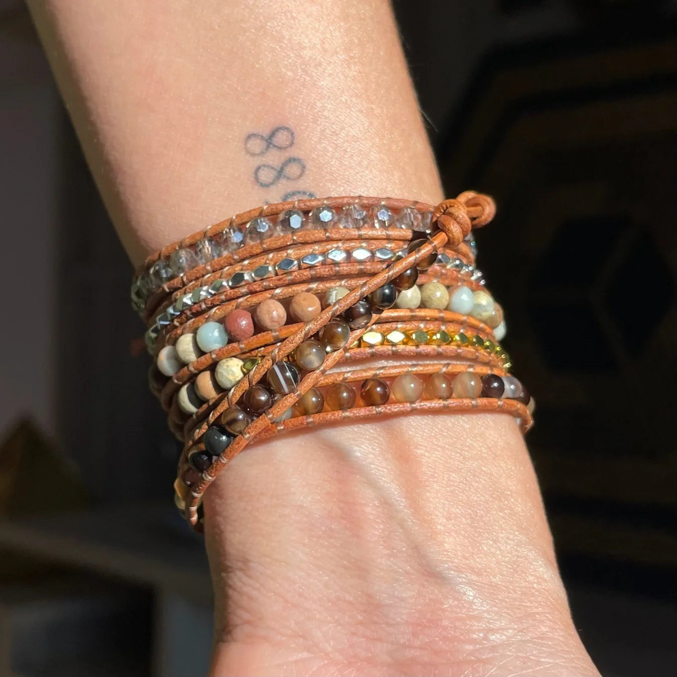 Pulseira Sky Heart - Jaspe e Ágata