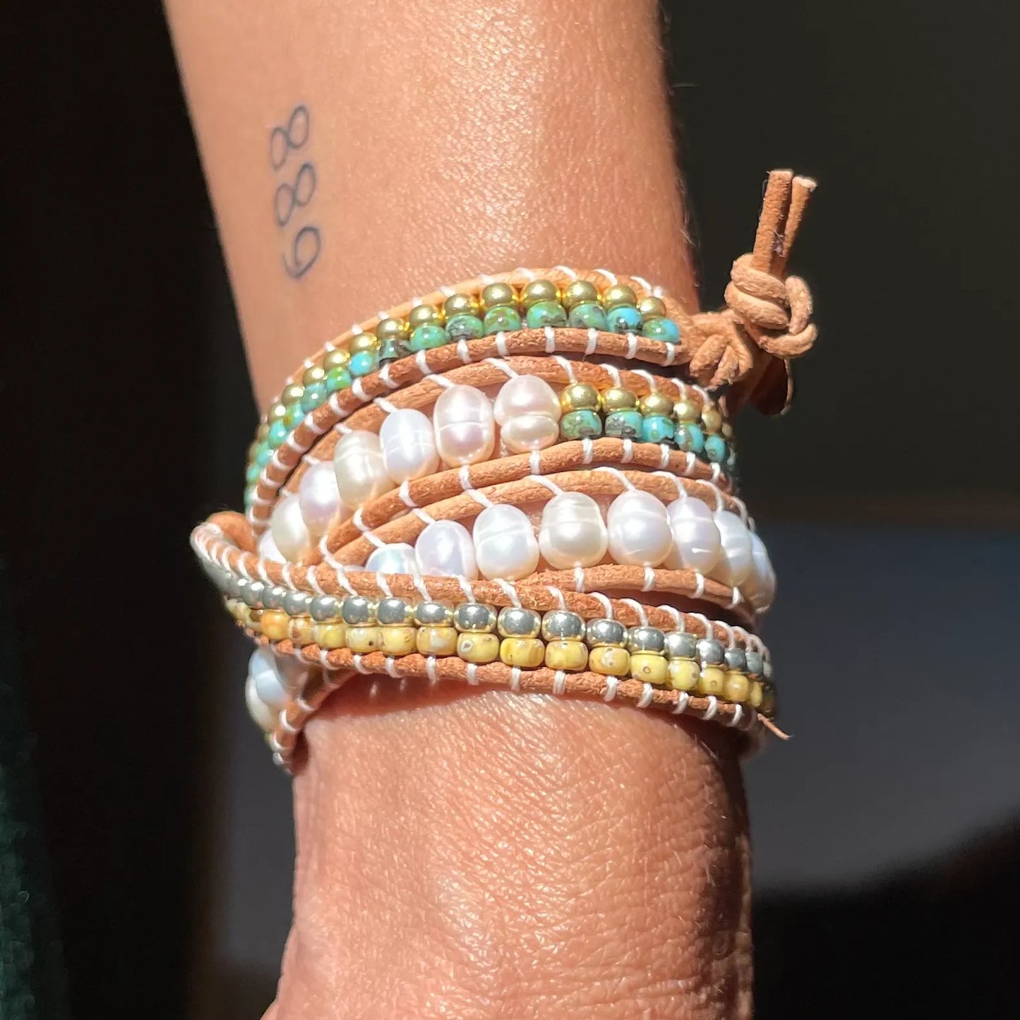 Pulseira Sweet River - Pérolas