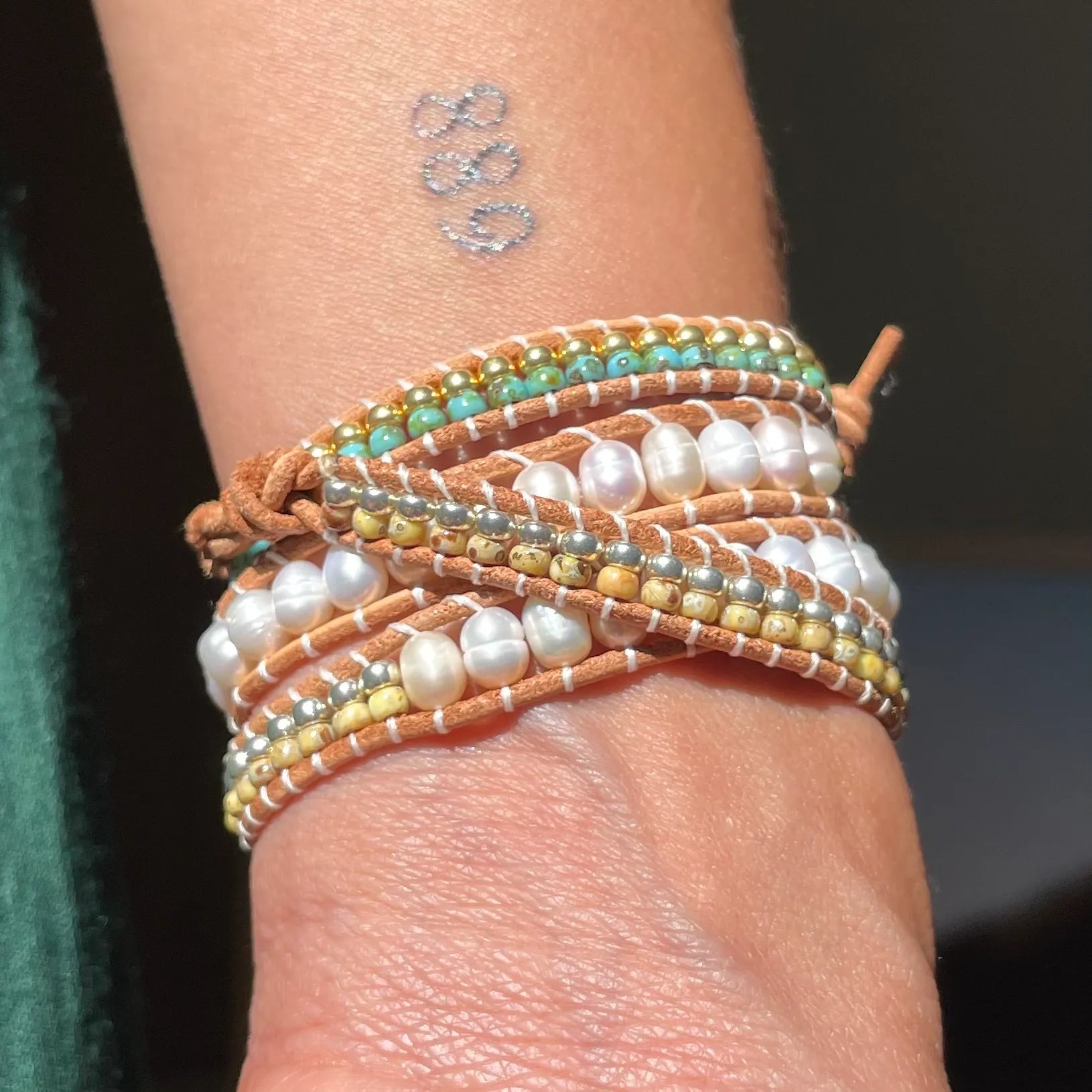 Pulseira Sweet River - Pérolas