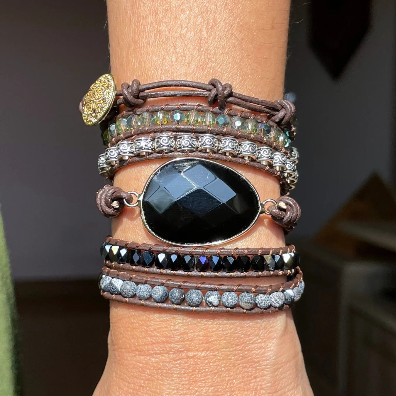 Pulseira Vênus - Ônix