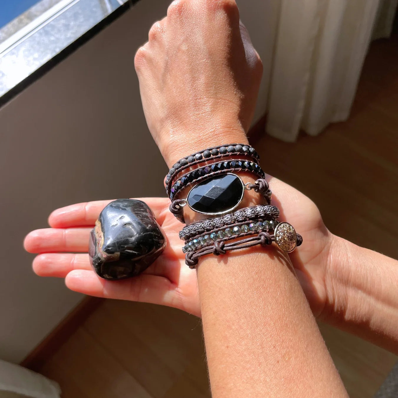 Pulseira Vênus - Ônix