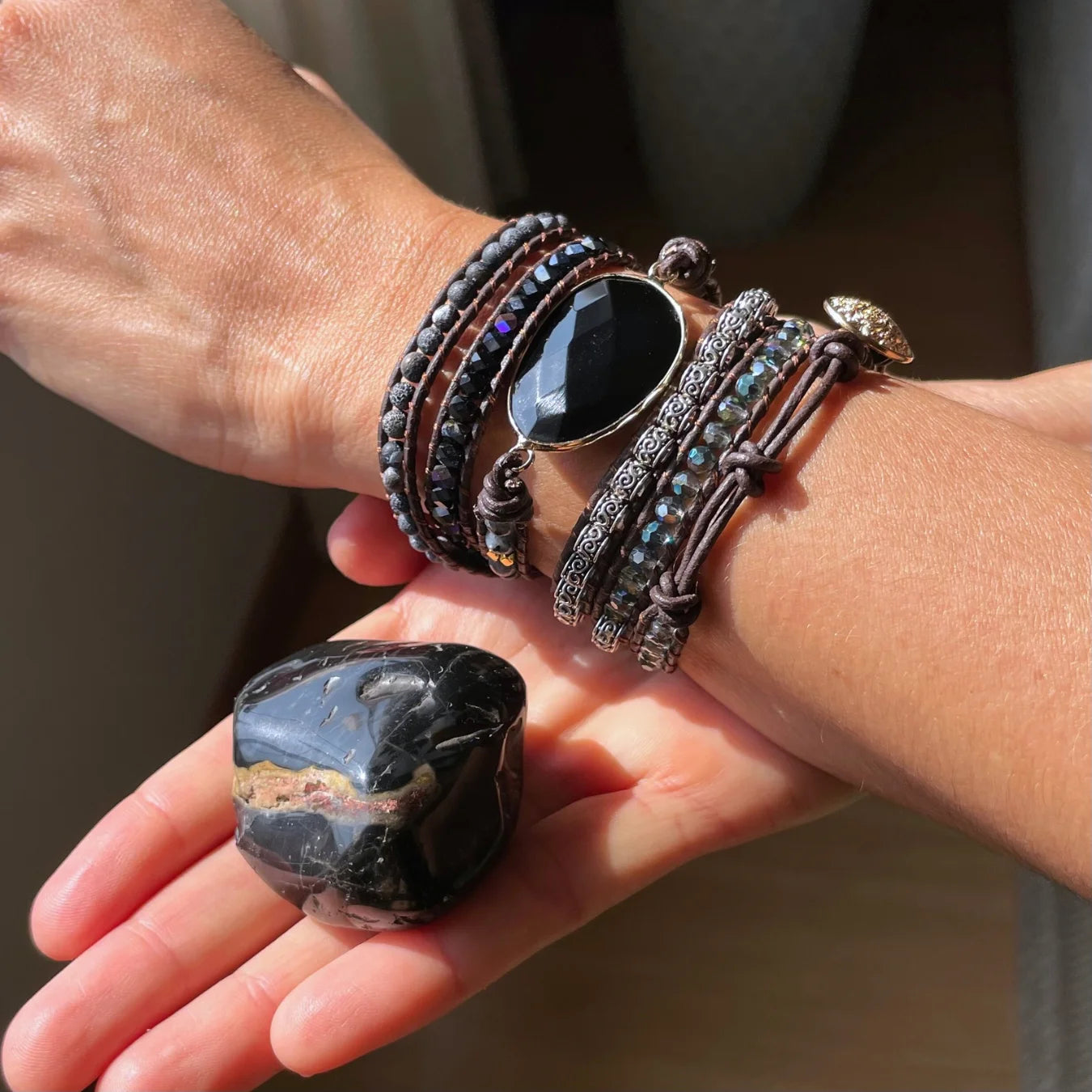 Pulseira Vênus - Ônix